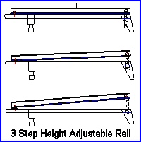 HAMMER Cobra Rower Height Adjustment